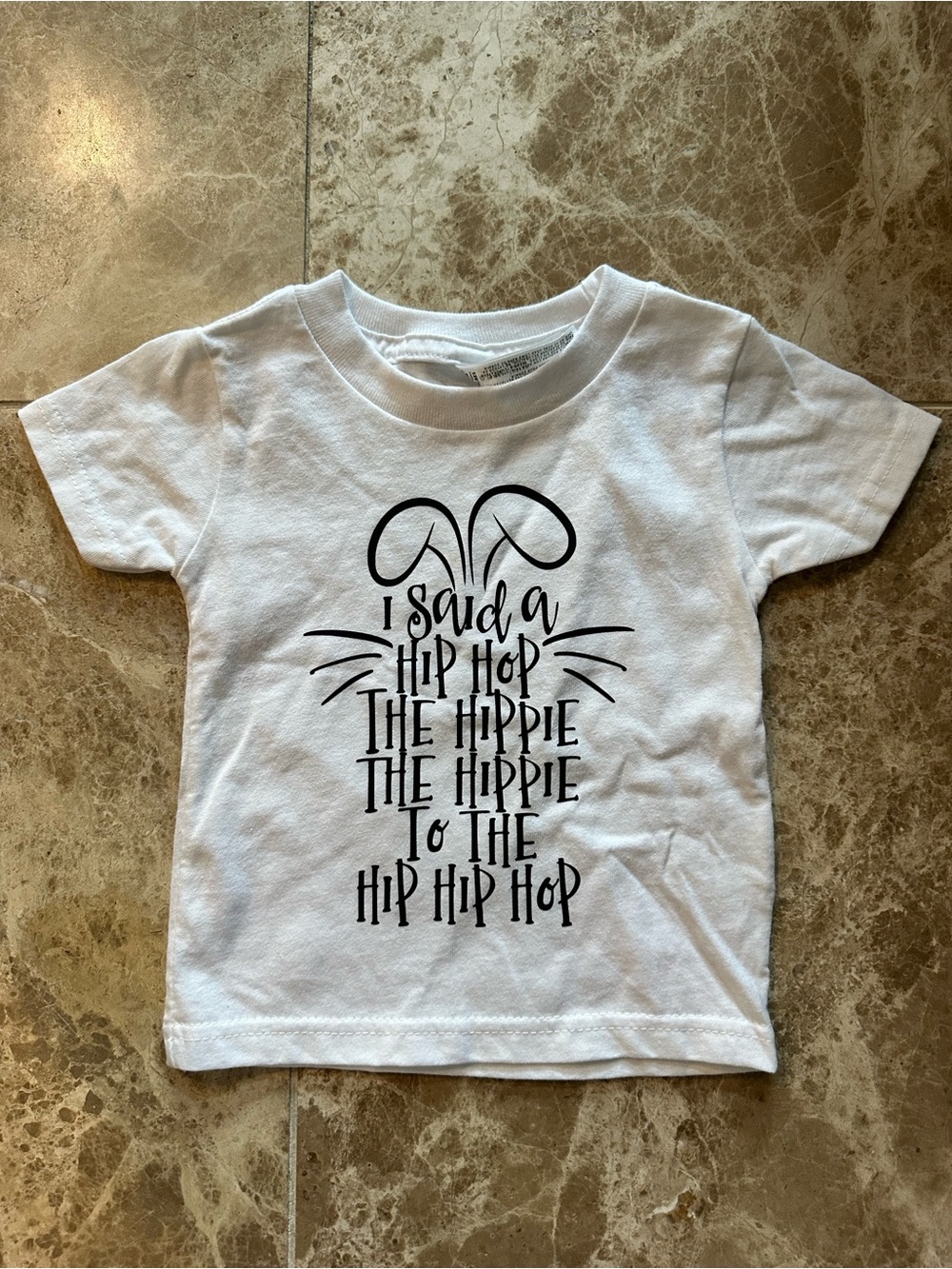 18 Months New Rabbit Skins Hip Hop Lyric Bunny T-Shirt